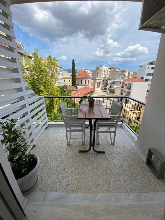 Mosaics Aprtm In Monastiraki With Acropolis View Daire Atina Dış mekan fotoğraf