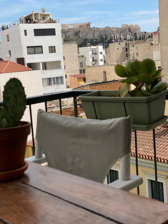 Mosaics Aprtm In Monastiraki With Acropolis View Daire Atina Dış mekan fotoğraf